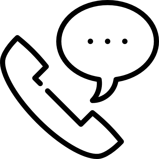 teléfono con mensaje Special Lineal icono