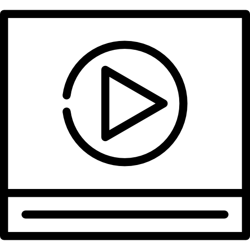Video Player Special Lineal icon