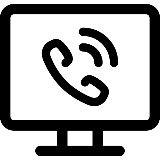 ビデオ通話 Basic Rounded Lineal icon
