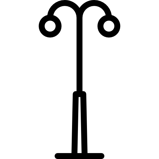 straatlantaarn Special Lineal icoon