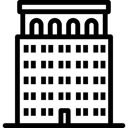 edificio Special Lineal icona