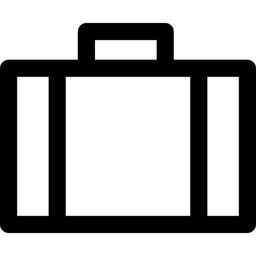 Багаж Basic Rounded Lineal иконка
