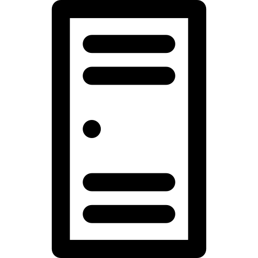 Lockers Basic Rounded Lineal icon