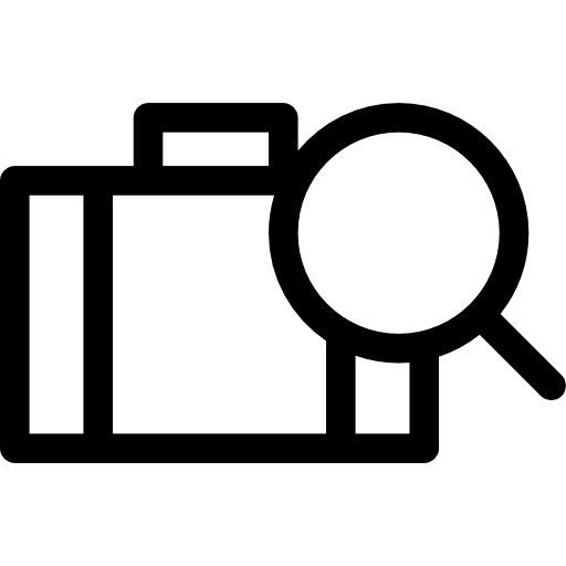 Inspection Basic Rounded Lineal icon