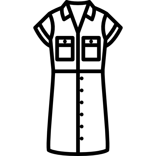 sukienka koszulowa z lyocellu  ikona