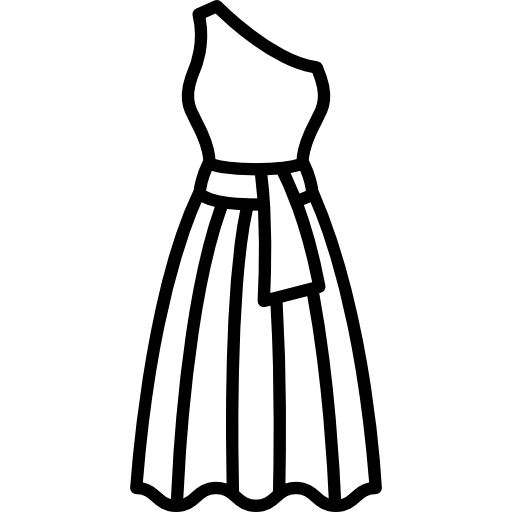 원 숄더 드레스  icon