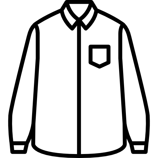 formeel overhemd  icoon