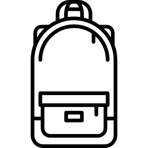 mochila  icono