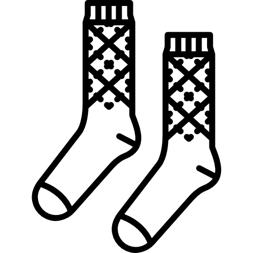 calcetines de los hombres  icono