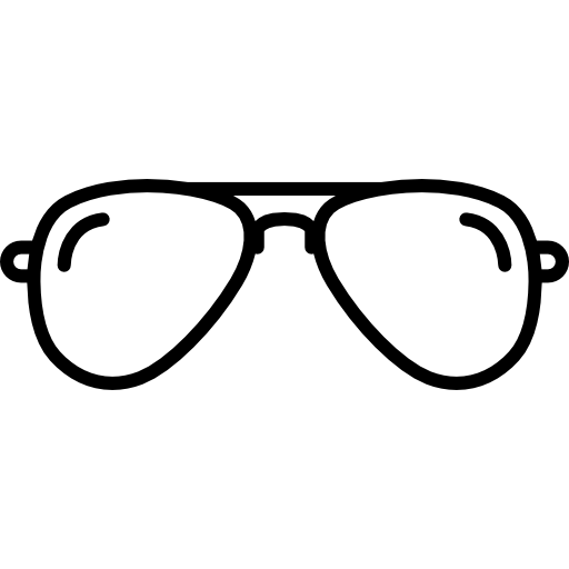 okulary pilotki  ikona