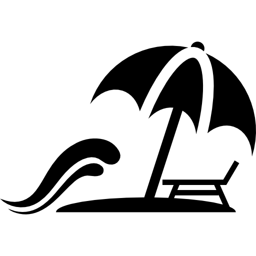 spiaggia  icona