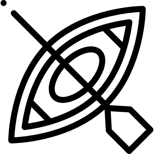 카누 Detailed Rounded Lineal icon