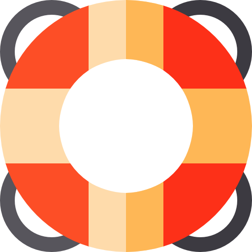 Спасательный круг Basic Straight Flat иконка