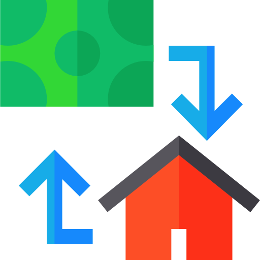 Mortgage Basic Straight Flat icon