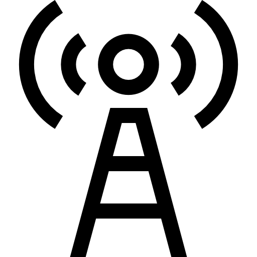 信号塔 Basic Straight Lineal icon