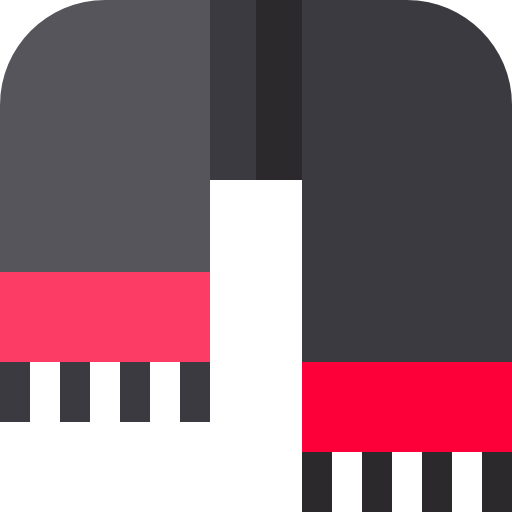 スカーフ Basic Straight Flat icon