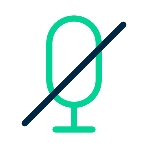 Mute Generic Outline Color icon