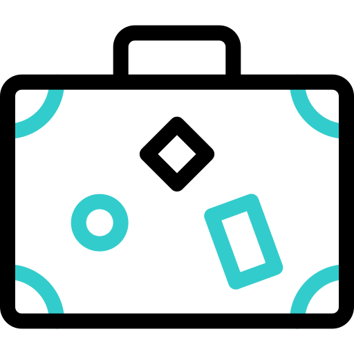 walizka Basic Accent Outline ikona