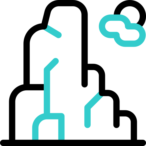 山 Basic Accent Outline icon