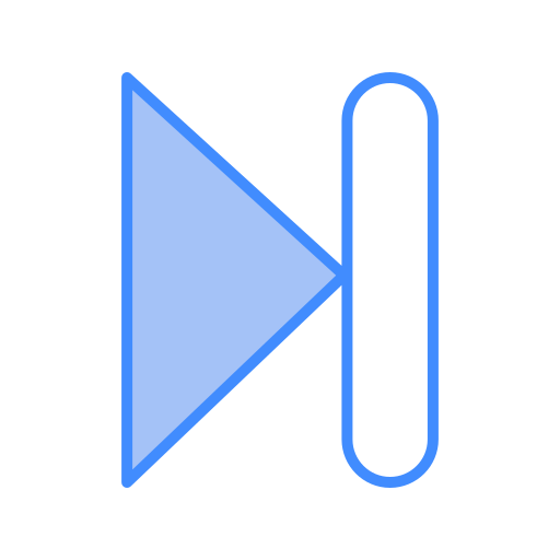 矢印 Generic Blue icon