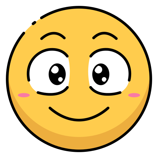 lächeln emoticon Generic Outline Color icon