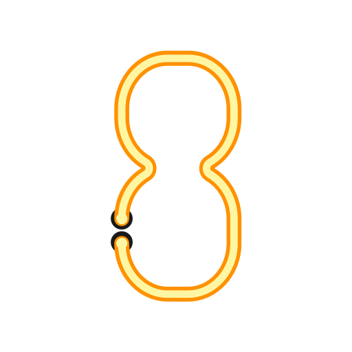 8番 Generic Outline Color icon
