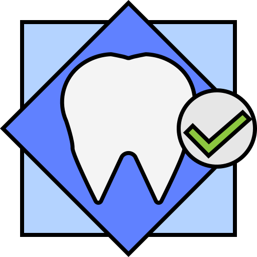 raport dentystyczny Generic Outline Color ikona