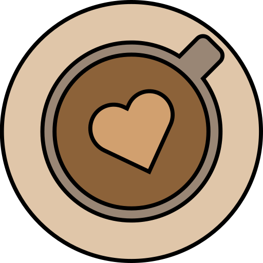 cappuccino Generic Outline Color icon