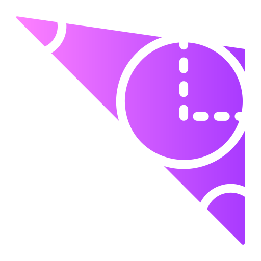 geometria Generic Flat Gradient ikona