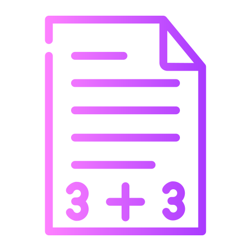 Homework Generic Gradient icon