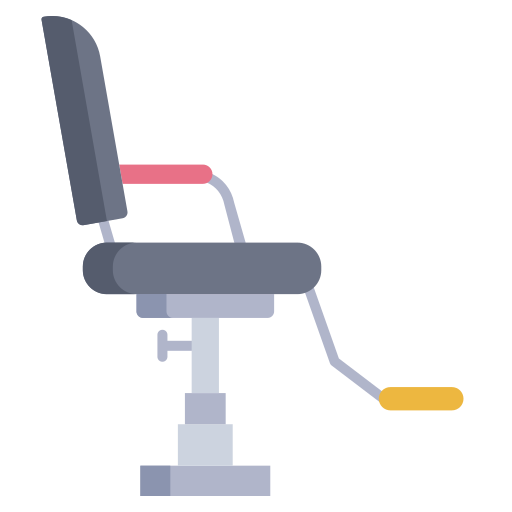 krzesło Generic color fill ikona