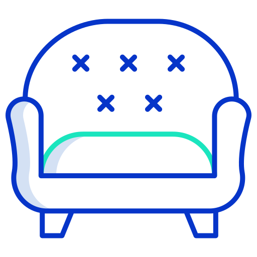 sofa Generic color outline ikona