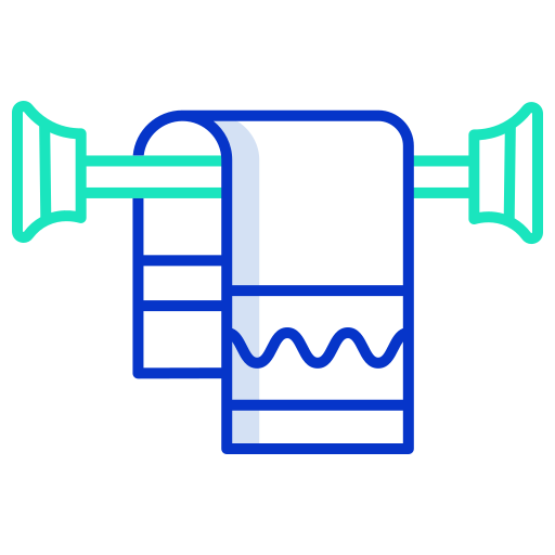 asciugamano Generic color outline icona