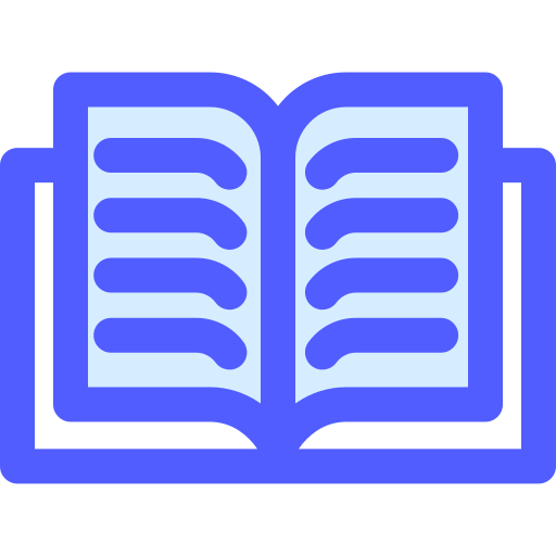 offenes buch Generic Blue icon