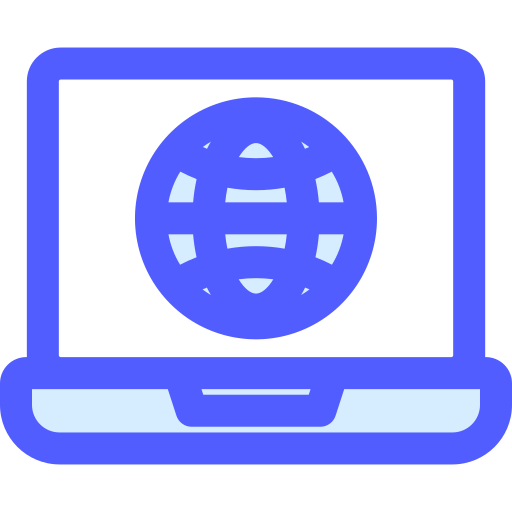 Internet Generic Blue icon