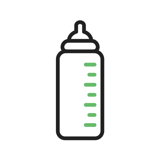Бутылочки Generic Outline Color иконка