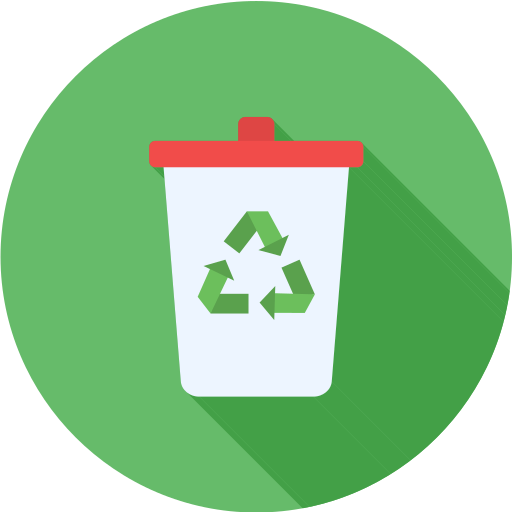 Recycling bin Generic Flat icon
