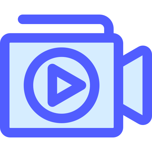 video opname Generic Blue icoon