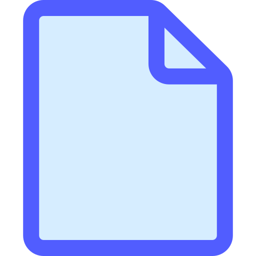 ファイル Generic Blue icon