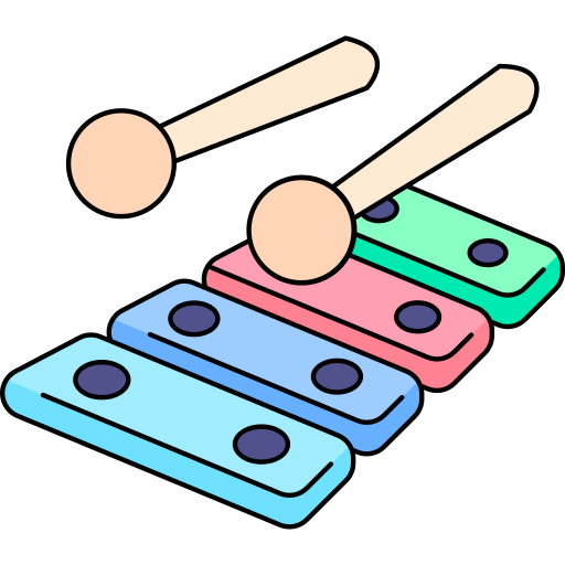 ksylofon Generic Thin Outline Color ikona
