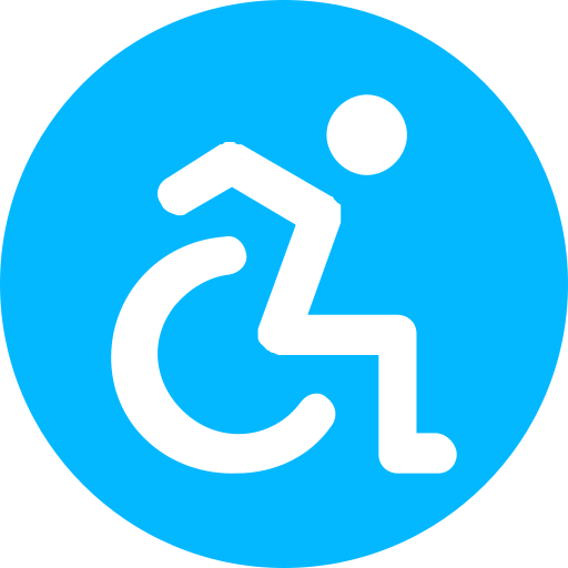 accesible Generic Blue icono