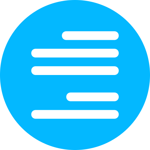 Align Generic Blue icon