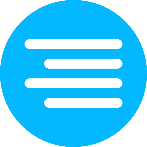 Align Generic Blue icon