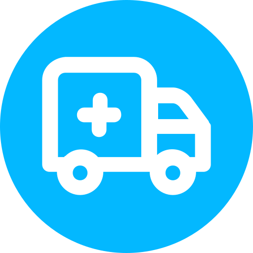 ambulancia Generic Blue icono