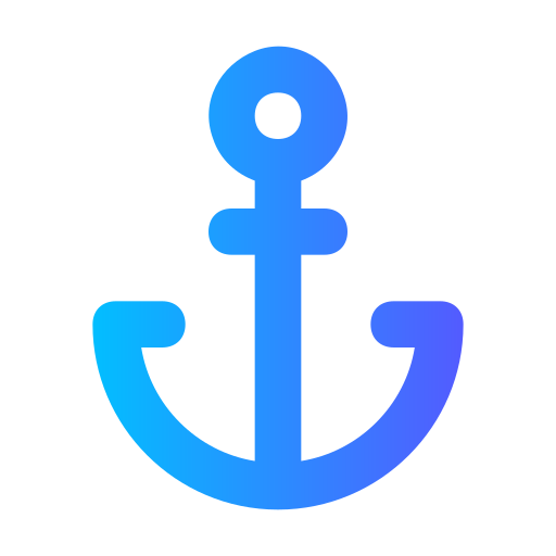Anchor Generic gradient outline icon
