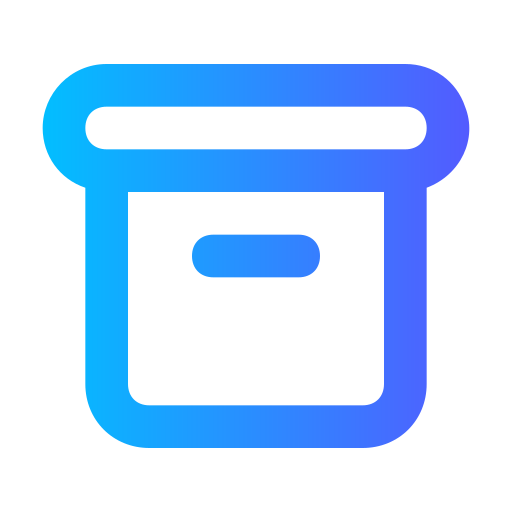 アーカイブ Generic gradient outline icon