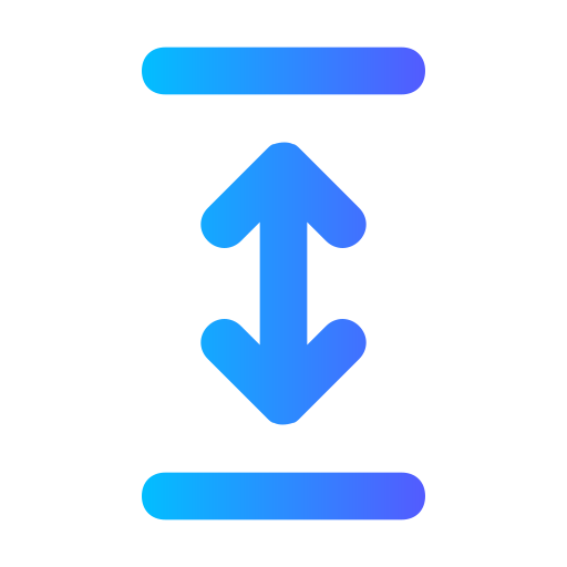 frecce Generic gradient outline icona