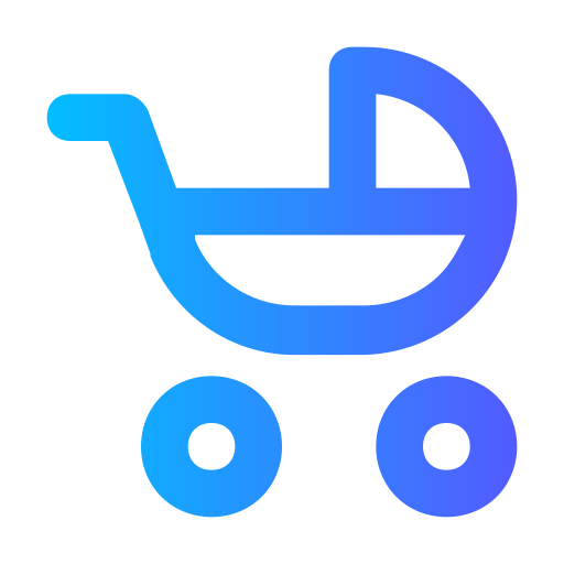 Baby carriage Generic gradient outline icon