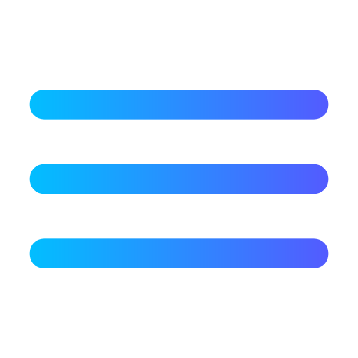 Bars Generic gradient outline icon