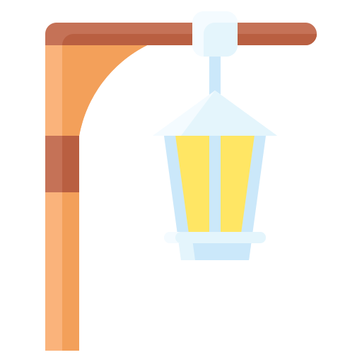 lâmpada de rua Generic Flat Ícone